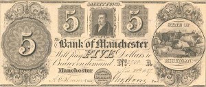 The Bank of Manchester - Paper Money - SOLD